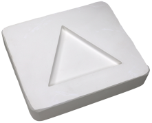  Гипсовая форма Треугольник