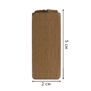 Штамп деревянный Ромашка