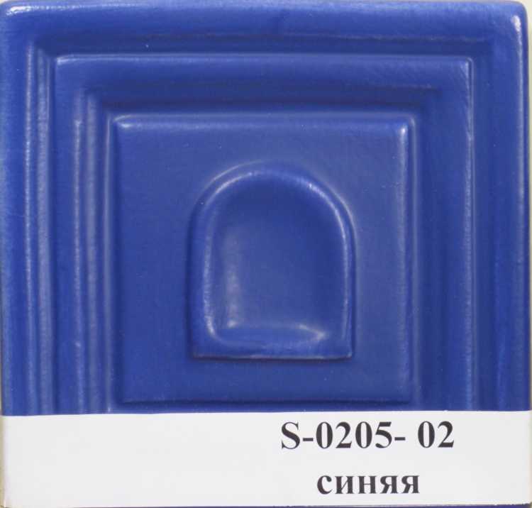 Глазурь матовая синяя, S-0205-02, (S-2205-02)
